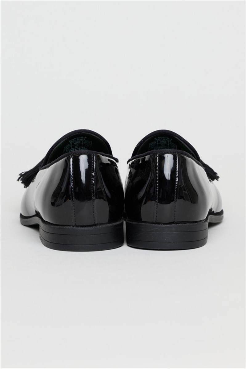  Black Patent Bianchi Loafers