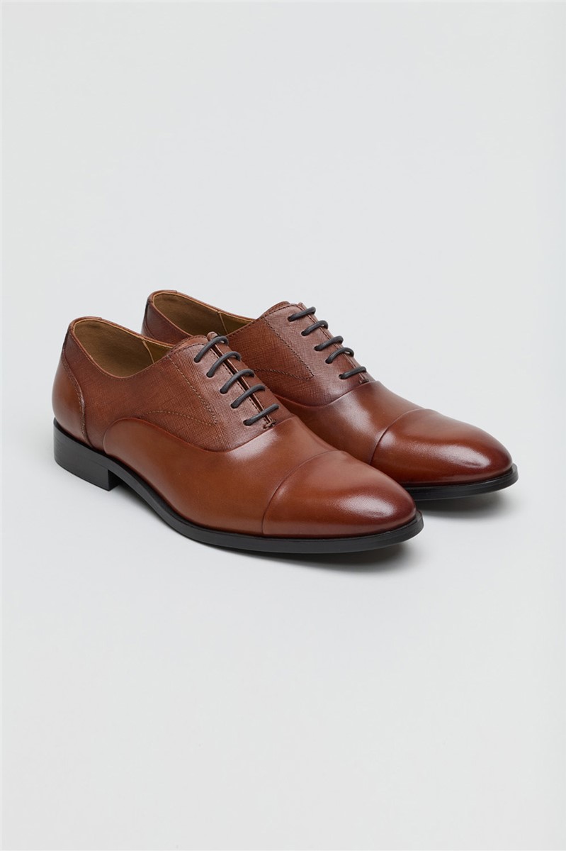  Tan Leather Oxford McClaren Shoe