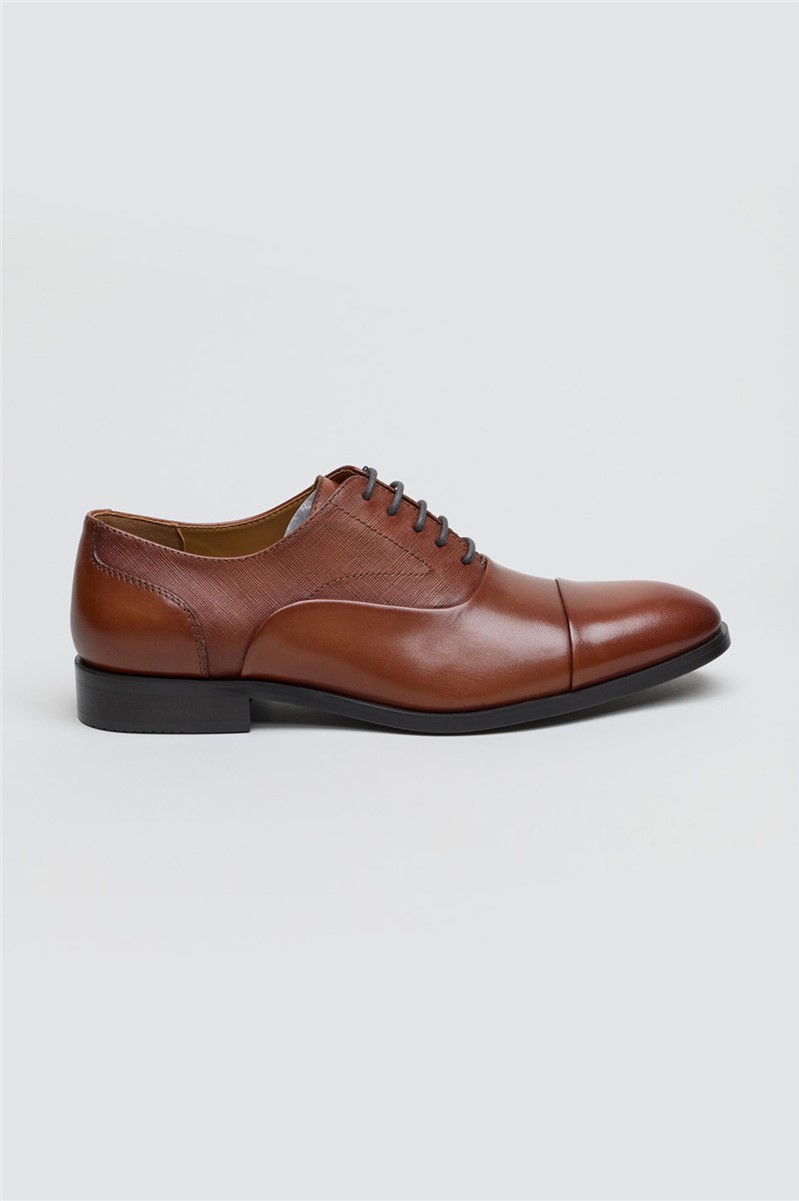  Tan Leather Oxford McClaren Shoe
