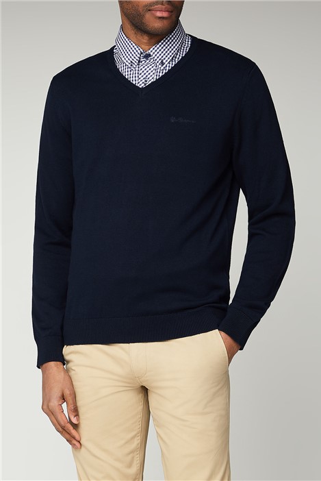 Men's V Neck Jumpers | SuitDirect.co.uk