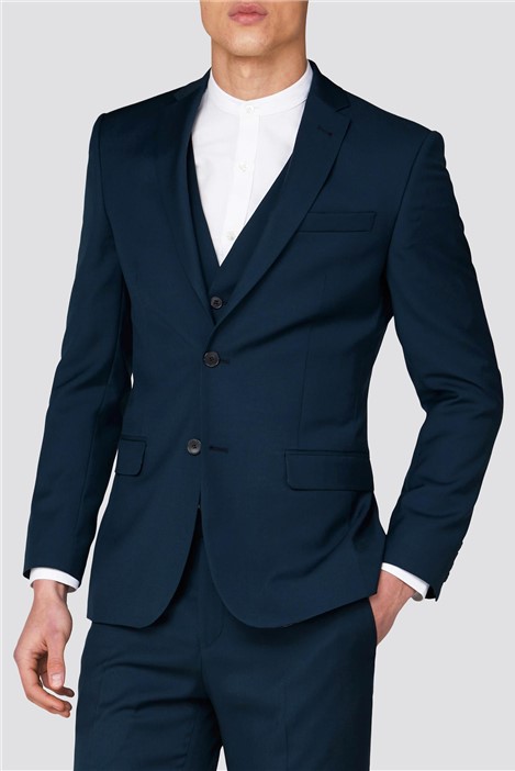 Racing Green Plain Teal Tailored Fit Suit
