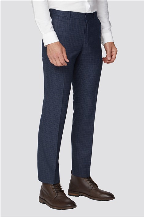 Men's Checked Trousers | Checked Suit Trousers | Suit Direct