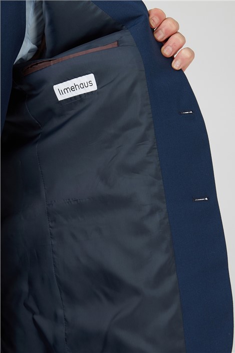 Limehaus Slim Fit Bright Blue Suit Jacket