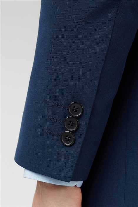 Limehaus Slim Fit Bright Blue Suit Jacket