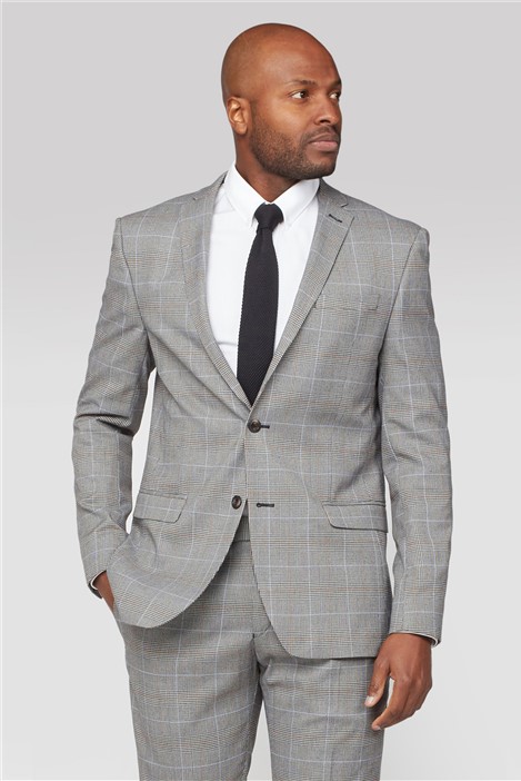 charcoal grey suit men