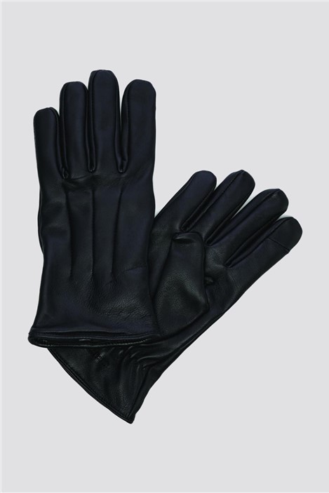 jack & jones leather gloves