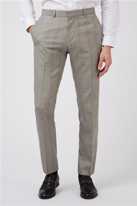 Men's Grey Trousers | Charcoal Trousers | Suit Direct