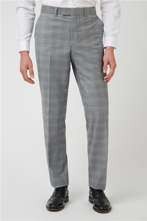 Men's Checked Trousers | Checked Suit Trousers | Suit Direct