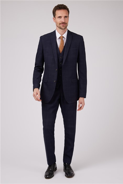 royal navy blue suit