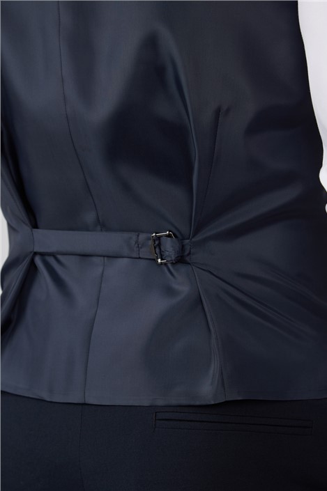 Suit Direct Navy Waistcoat