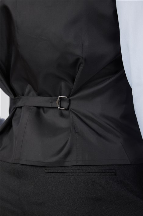 Suit Direct Charcoal Waistcoat