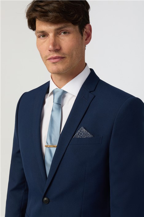 Limehaus Slim Fit Blue Jacket