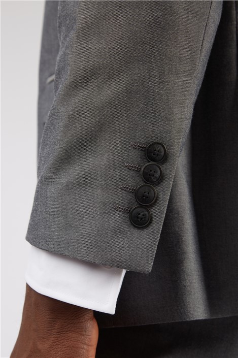 Limehaus Slim Fit Silver Grey Jacket