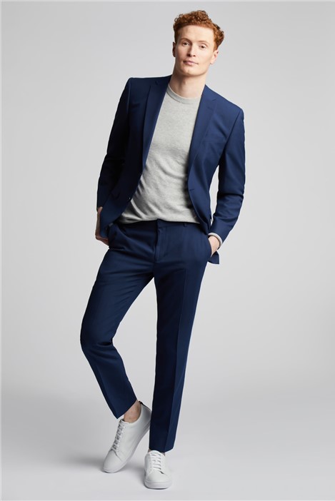 Limehaus Regular Fit Blue Jacket