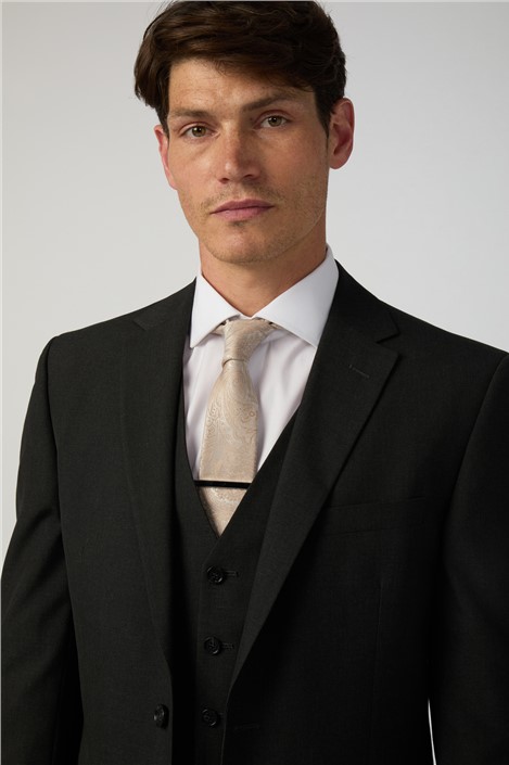 Limehaus Regular Fit Charcoal Jacket