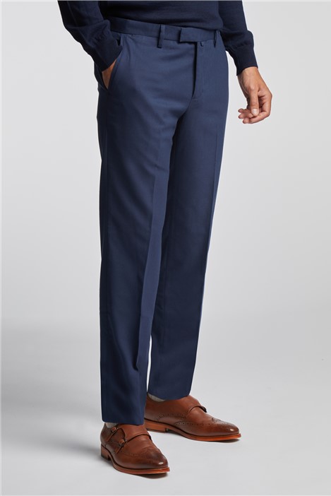 Mens skinny best sale navy trousers