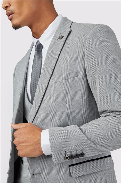 Marc Darcy Slim Fit Bromley Grey Suit Jacket
