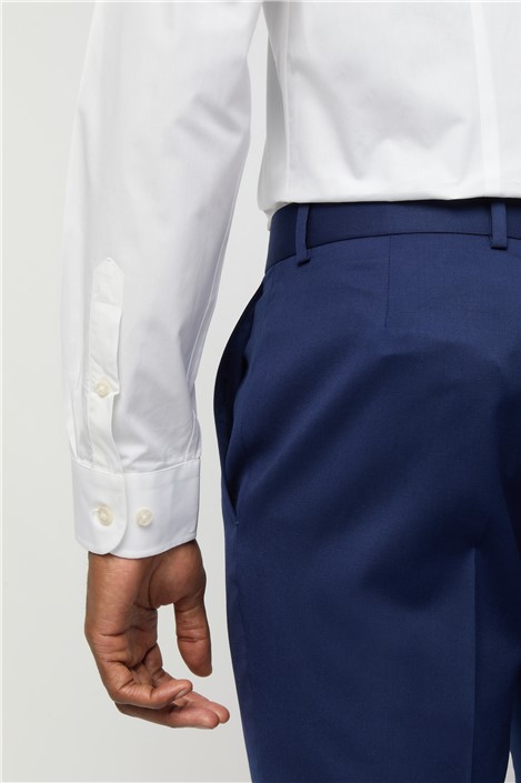 Alexandre Tailored Fit Luxury White Poplin Shirt