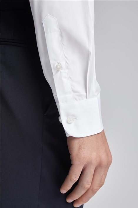 Alexandre Tailored Fit Luxury White Poplin Shirt