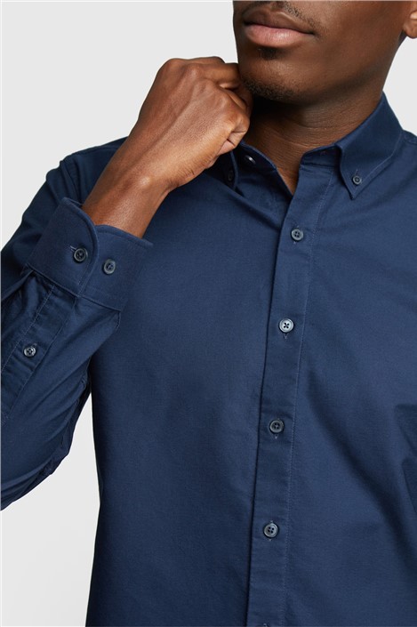 Limehaus Navy Oxford Shirt