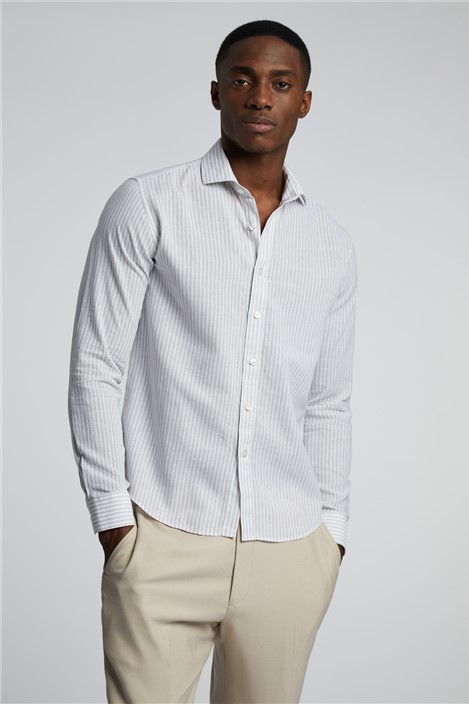 Limehaus Colour Striped Linen Shirt