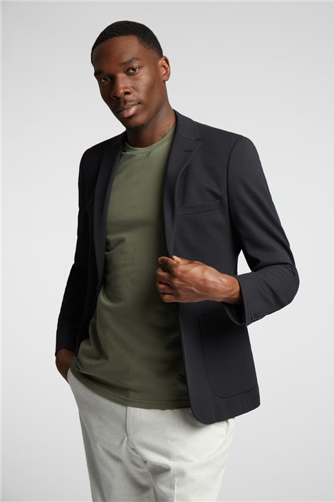 Limehaus Black Knit Blazer