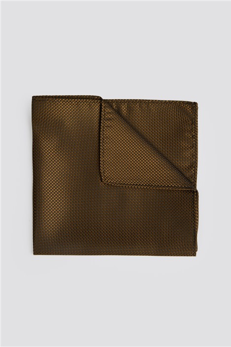 Limehaus Textured Pocket Square Rust By Suit Direct