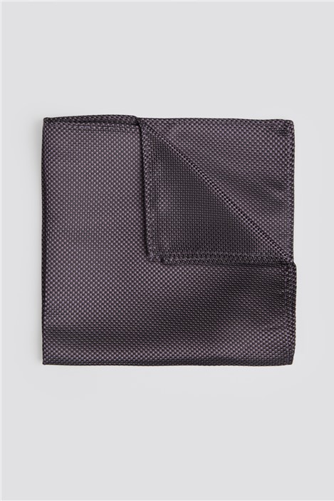 Limehaus Textured Pocket Square Purple By Suit Direct