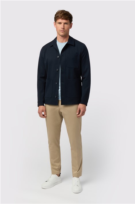 Melka Navy Shacket