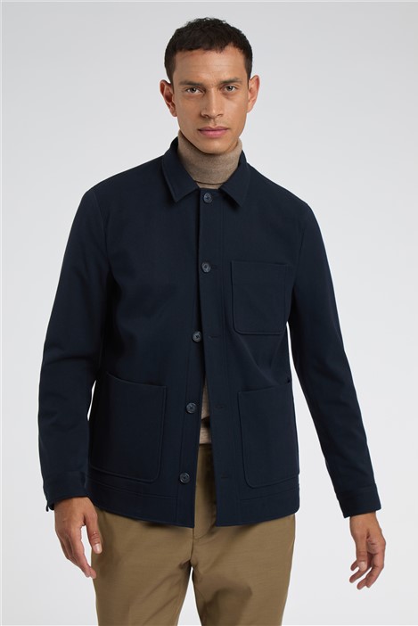 Melka Navy Shacket