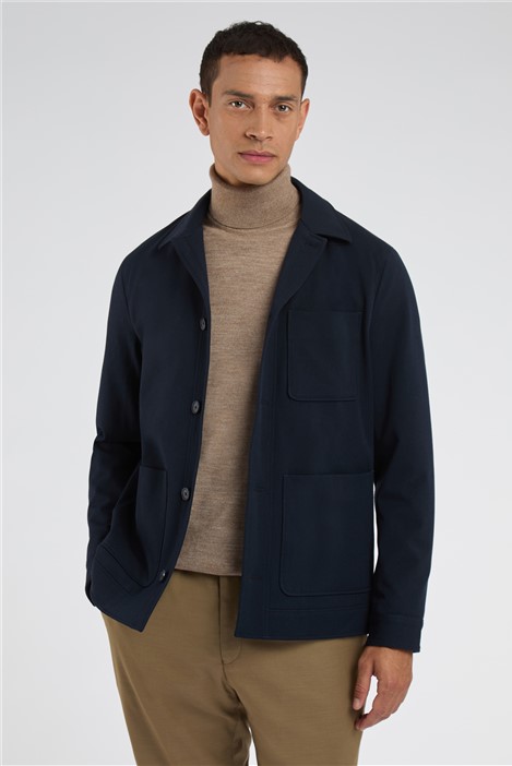 Melka Navy Shacket