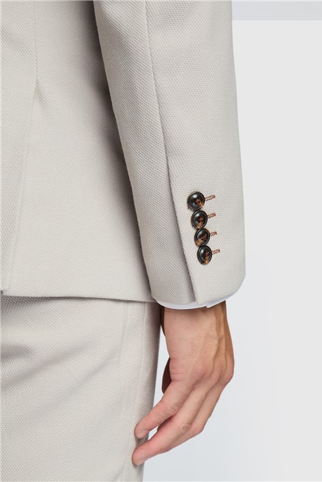 Marc Darcy Slim Fit HM5 Stone Double Breasted Jacket