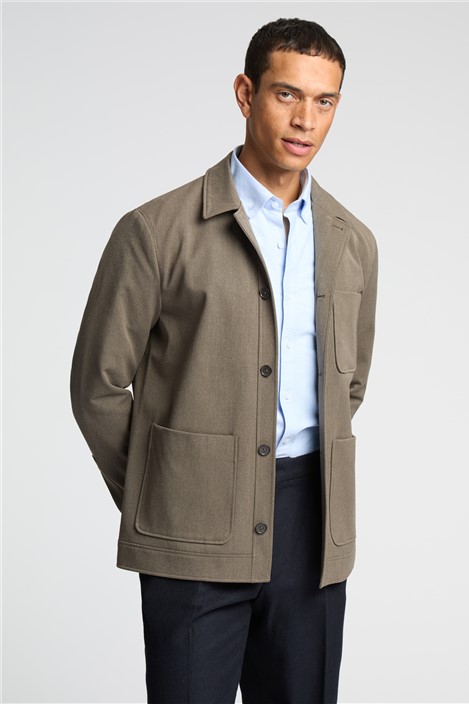 Melka Beige Shacket