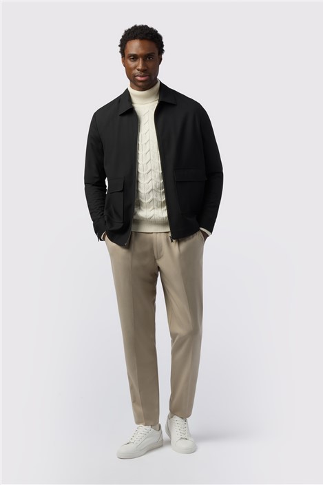 Melka Black Zipped Jacket