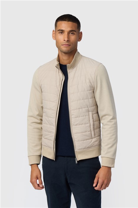 Melka Oatmeal Zip Through Jacket
