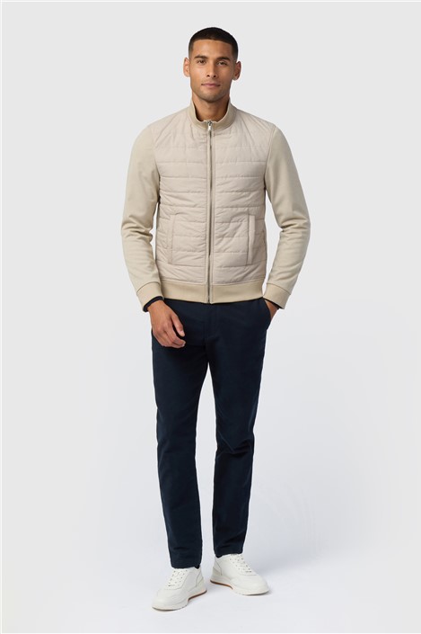Melka Oatmeal Zip Through Jacket