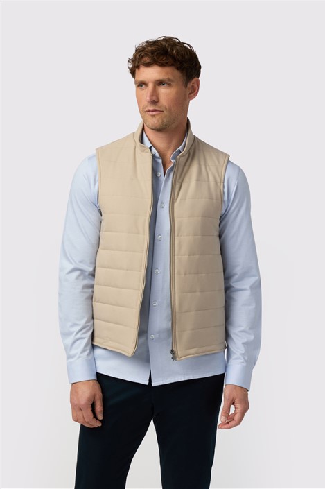 Melka Stone Zip Through Gilet