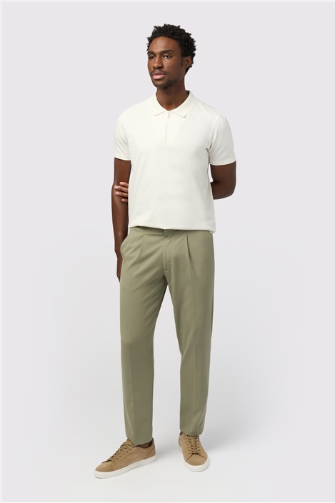 Melka Olive Trousers with Side Adjuster