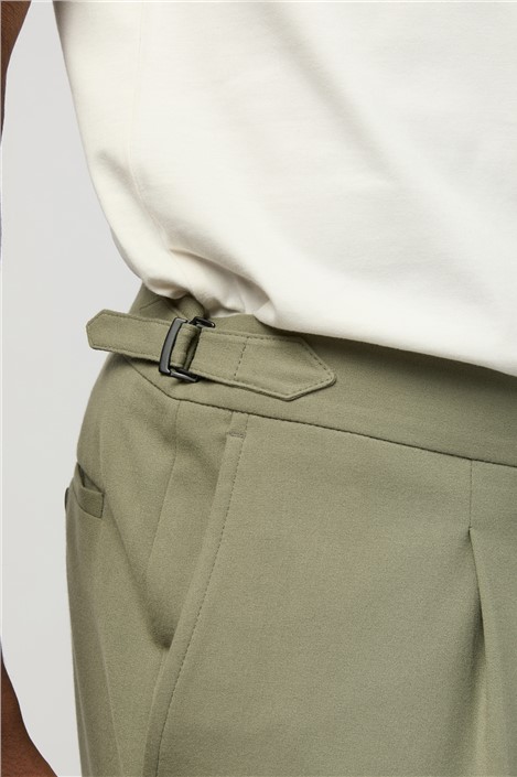 Melka Olive Trousers with Side Adjuster