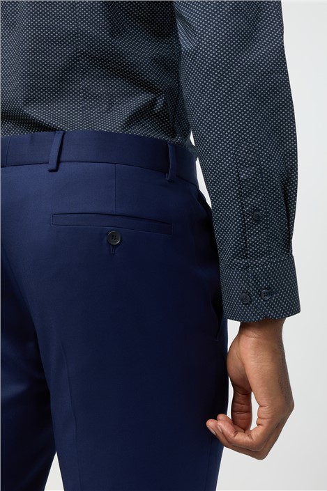 Limehaus Slim Fit Diamond Print Shirt