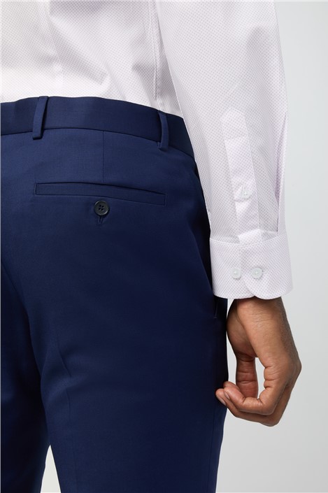 Limehaus Slim Fit Micro Cross Print Shirt