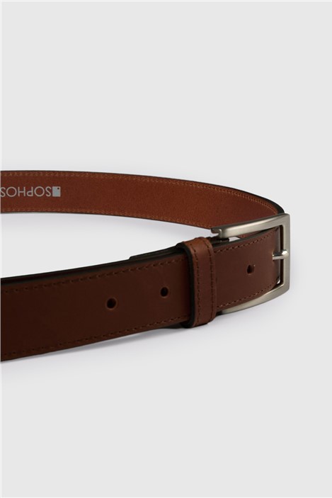 Holt Brown Leather Belt