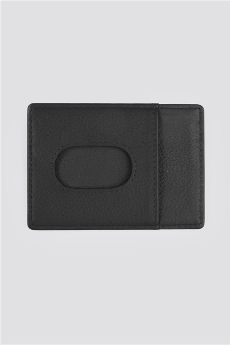 Sophos Black Leather Card Holder
