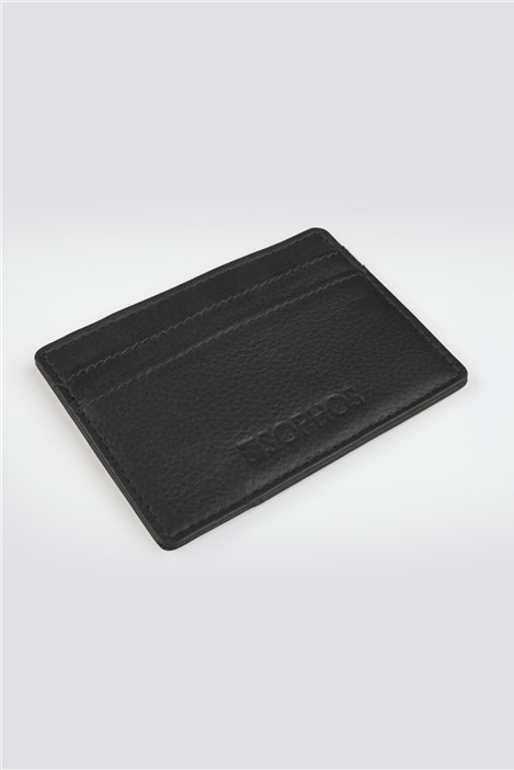 Sophos Black Leather Card Holder
