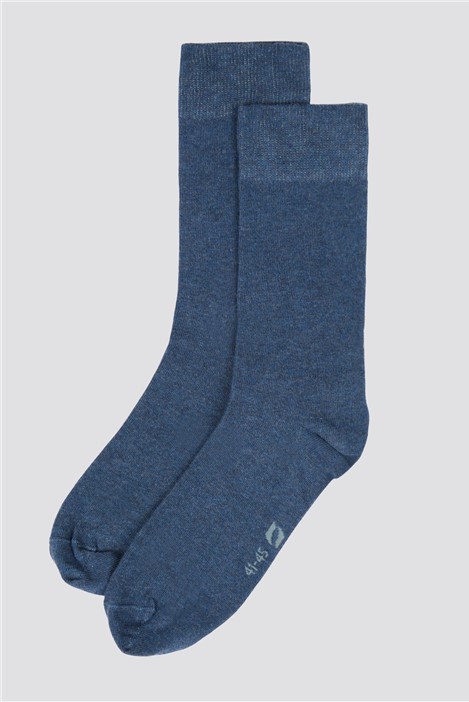 Limehaus Indigo Socks By Suit Direct