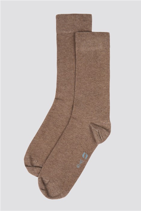 Limehaus Brown Socks By Suit Direct