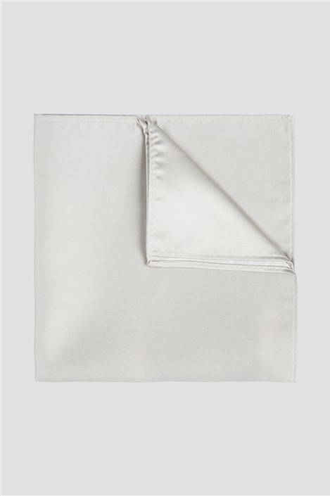 Limehaus Silver Handkerchief By Suit Direct