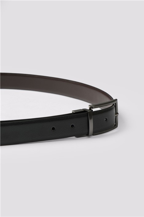 Smooth Reversible Black Belt