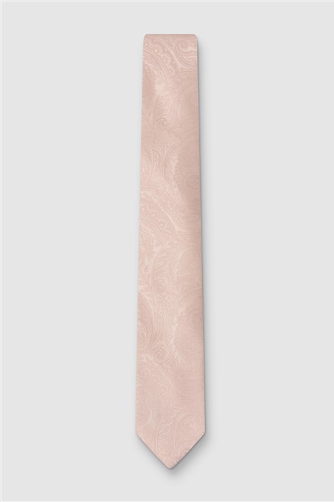Antique Rogue Pink Paisley Tie