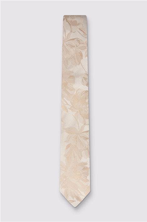 Antique Rogue Gold Summer Floral Tie